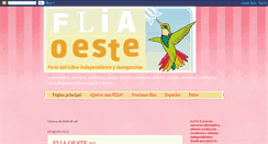 Desktop Screenshot of fliaoeste.blogspot.com