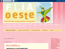 Tablet Screenshot of fliaoeste.blogspot.com