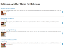 Tablet Screenshot of delicioso1.blogspot.com