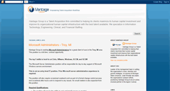 Desktop Screenshot of ivantagegroup.blogspot.com