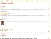 Tablet Screenshot of miloandnutella.blogspot.com