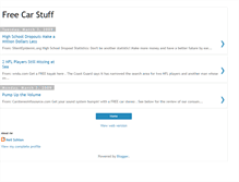 Tablet Screenshot of freecarstuff.blogspot.com