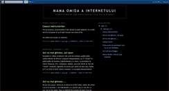 Desktop Screenshot of mamaomidaainternetului.blogspot.com