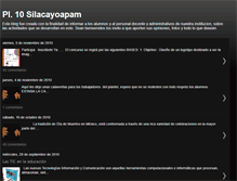 Tablet Screenshot of cobao10silacayoapam.blogspot.com