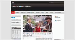 Desktop Screenshot of globalnewsahead.blogspot.com