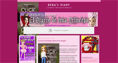Desktop Screenshot of bebatheprincess.blogspot.com