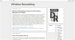 Desktop Screenshot of difabionremodeling.blogspot.com