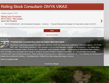 Tablet Screenshot of divyavikasrollingstock.blogspot.com