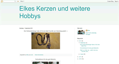 Desktop Screenshot of elkeskerzen.blogspot.com