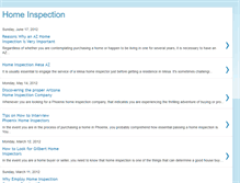 Tablet Screenshot of homeinspection4753.blogspot.com