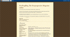 Desktop Screenshot of neoprogblog.blogspot.com