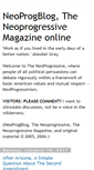 Mobile Screenshot of neoprogblog.blogspot.com