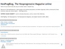 Tablet Screenshot of neoprogblog.blogspot.com