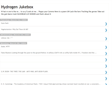 Tablet Screenshot of hydrogenjukebox.blogspot.com