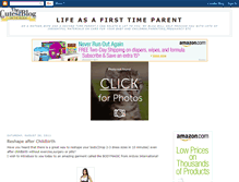 Tablet Screenshot of lifeasafirsttimeparent.blogspot.com