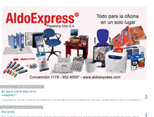 Tablet Screenshot of aldoexpress.blogspot.com