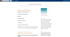 Desktop Screenshot of convivenciaenpaz.blogspot.com