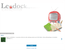 Tablet Screenshot of ledockcinema.blogspot.com