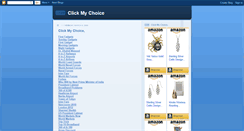 Desktop Screenshot of clickmychoice.blogspot.com