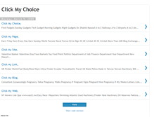 Tablet Screenshot of clickmychoice.blogspot.com
