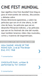 Mobile Screenshot of cinefestmundial.blogspot.com