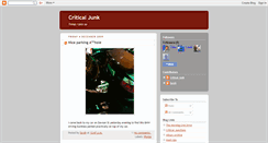 Desktop Screenshot of criticaljunk.blogspot.com