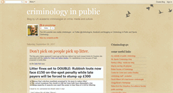 Desktop Screenshot of criminologyinpublic.blogspot.com