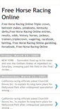 Mobile Screenshot of freehorseracingonline.blogspot.com