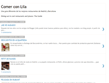 Tablet Screenshot of comerconlila.blogspot.com