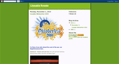 Desktop Screenshot of lionakisevents.blogspot.com