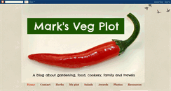 Desktop Screenshot of marksvegplot.blogspot.com