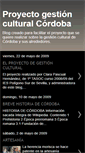 Mobile Screenshot of cordoba-gestioncultural.blogspot.com