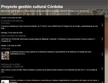 Tablet Screenshot of cordoba-gestioncultural.blogspot.com