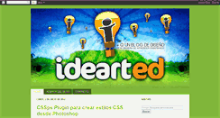 Desktop Screenshot of idearted.blogspot.com
