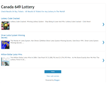 Tablet Screenshot of 649lotter.blogspot.com