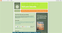 Desktop Screenshot of healpain.blogspot.com