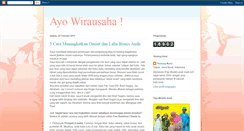 Desktop Screenshot of kisahwirausaha.blogspot.com