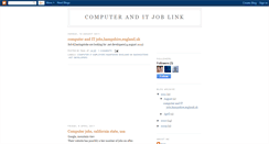 Desktop Screenshot of computeranditjoblink.blogspot.com