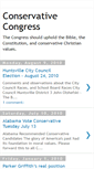 Mobile Screenshot of conservative-congress.blogspot.com
