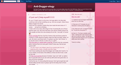 Desktop Screenshot of antiduggarology.blogspot.com