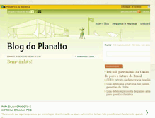 Tablet Screenshot of blogplanalto.blogspot.com