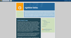 Desktop Screenshot of ngelekelbelau.blogspot.com