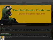 Tablet Screenshot of halfemptytrashcan.blogspot.com