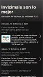 Mobile Screenshot of invizimalssonlomejor.blogspot.com