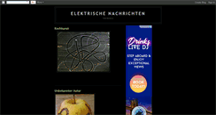 Desktop Screenshot of elektrische-nachrichten.blogspot.com