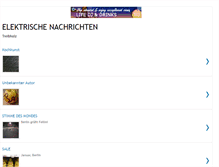 Tablet Screenshot of elektrische-nachrichten.blogspot.com