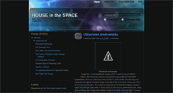 Desktop Screenshot of houseinthespace.blogspot.com