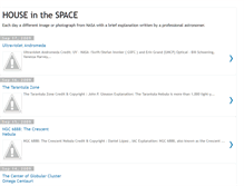 Tablet Screenshot of houseinthespace.blogspot.com