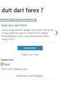 Mobile Screenshot of duitdariforex.blogspot.com