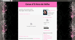 Desktop Screenshot of cenasdoarcodavelha.blogspot.com